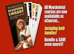 All Myoskeletal courses are now available as eCourses